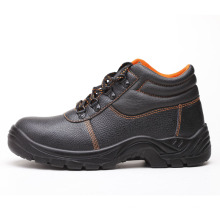 Zapatos de seguridad del calzado del trabajador del cuero de la PU de la manera industrial completa